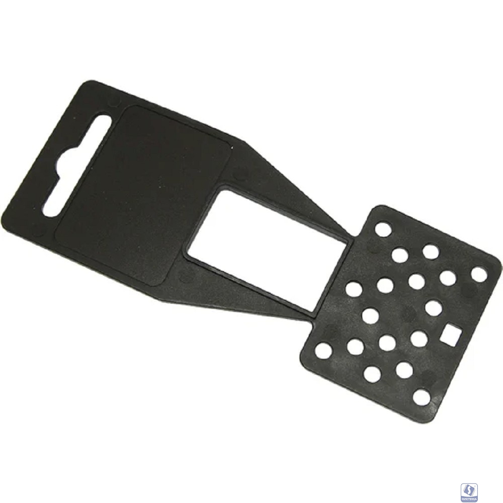 Rexant (07-2001) Ценникодержатель черный (50 шт/уп)