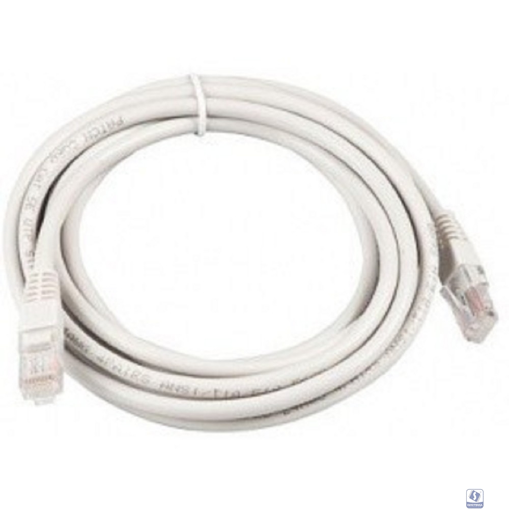 Exegate EX138964RUS Патч-корд UTP-RJ45-RJ45-5e-5M-GY, UTP, cat.5e, 5м, серый