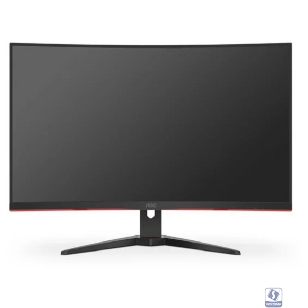LCD AOC 31.5" C32G2ZE Gaming черный / красный 