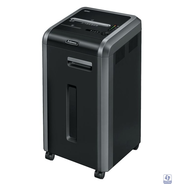 Шредер Fellowes®  225Ci.  ((20 листов) , 60 литр, 3,9х38 мм (класс 3), 100% Jam Proof, уничтожает: скобы/скрепки/карты/CD, 60 лтр.)