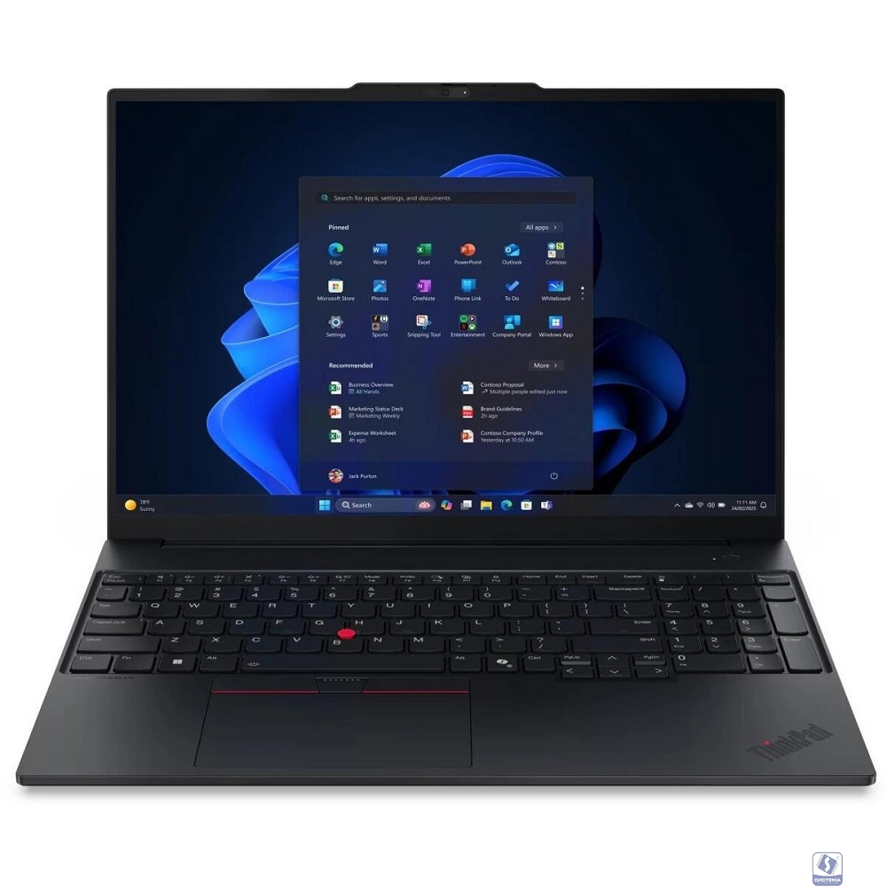 Lenovo Thinkpad E16 G3 [21SSS27D00] (КЛАВ.РУС.ГРАВ.) 16" 