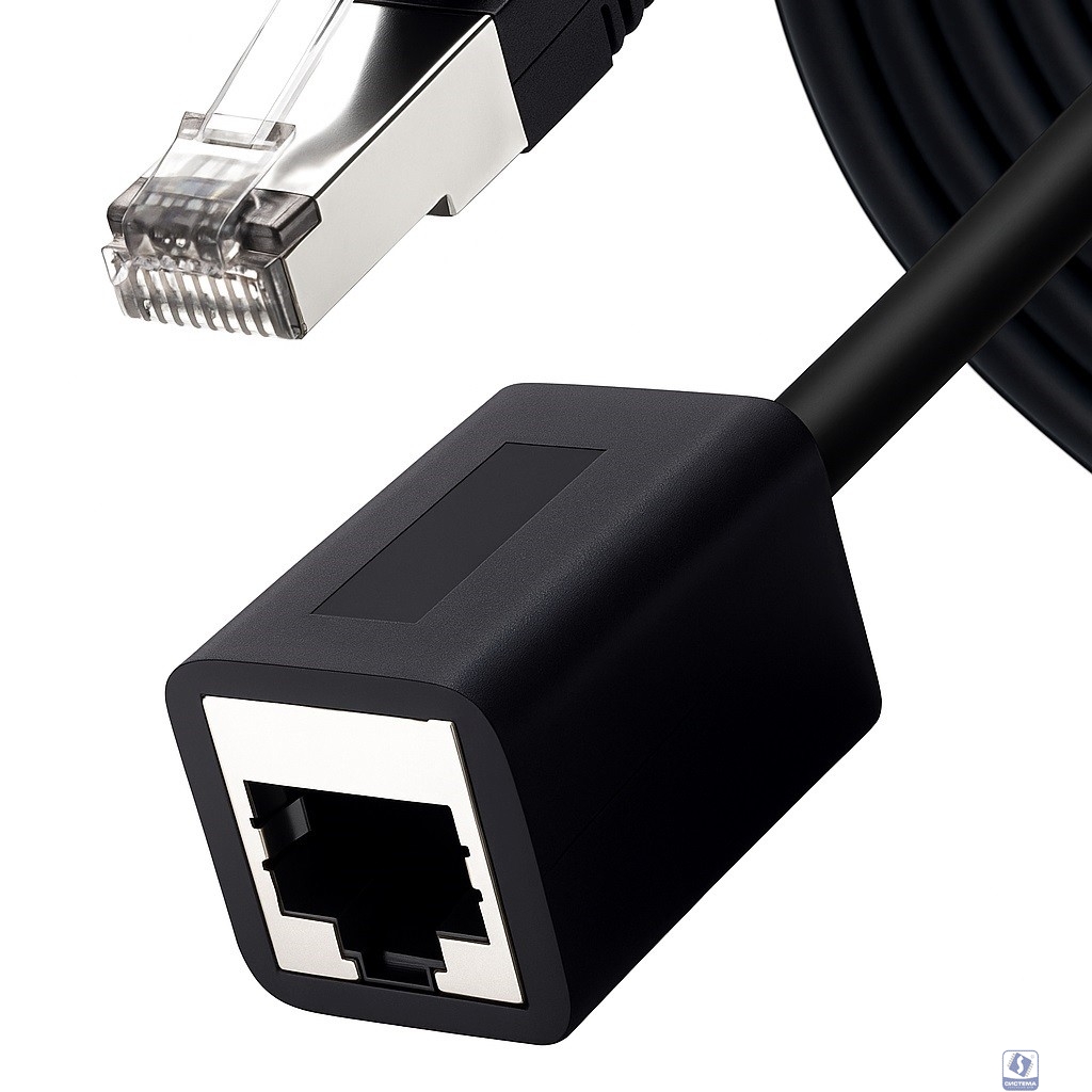 5bites Патч-корд (удлинитель) PUT55-030E-BK FTP / 5E / 3M / BLACK