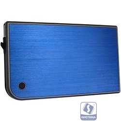 AgeStar 3UB2A14 (Blue) Мобил рек  usb3.0 to 2,5"hdd SATA алюминий [10607]