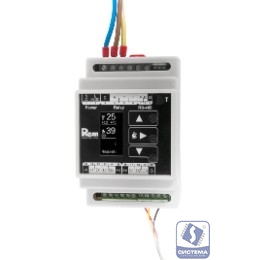 REM Модуль управления микроклиматом цифровой, для установки на DIN-рейку, питание 230 VAC, с ЖК-дисплеем (R-MC2-DMTH)