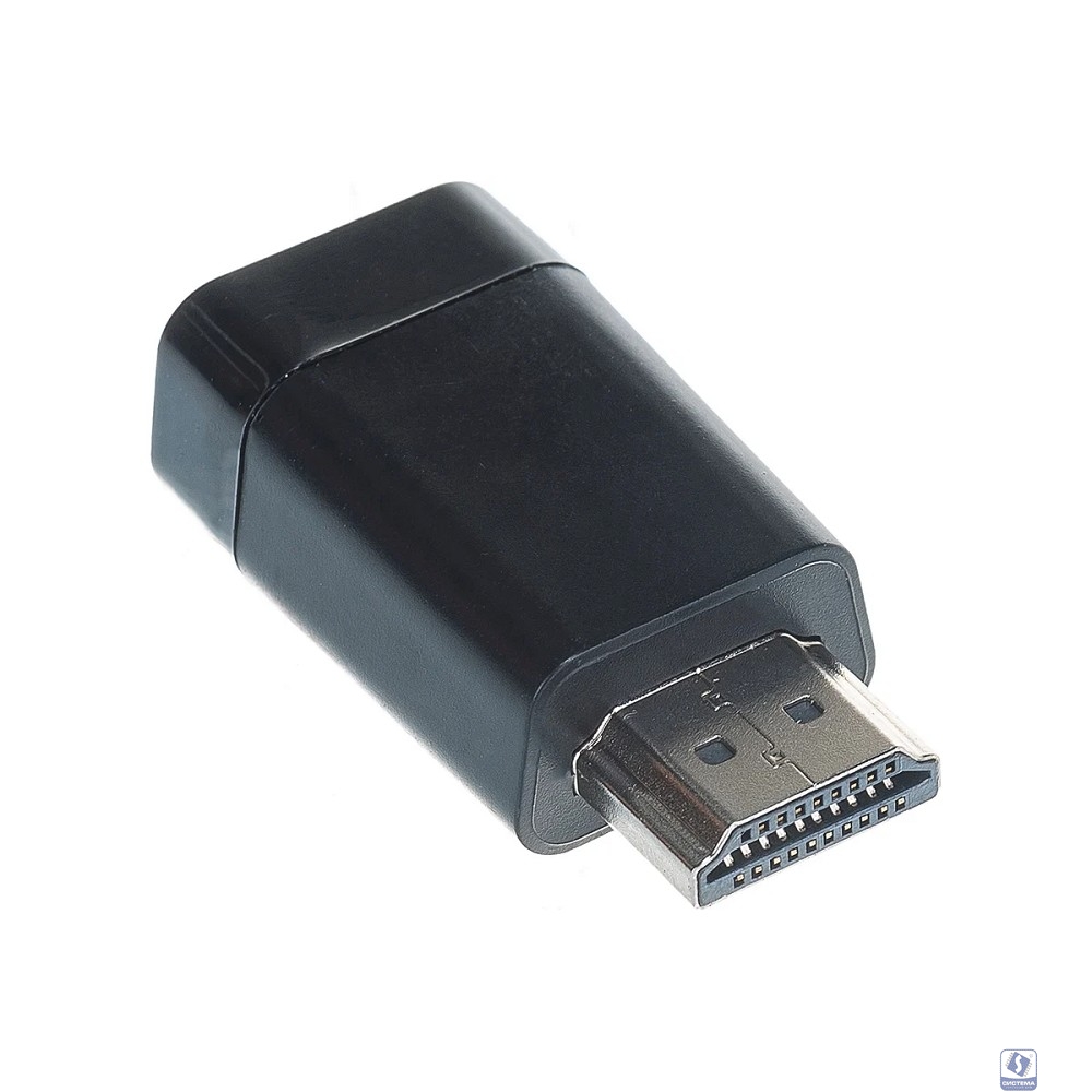 Gembird Переходник HDMI-VGA Cablexpert A-HDMI-VGA-001, 19M/15F