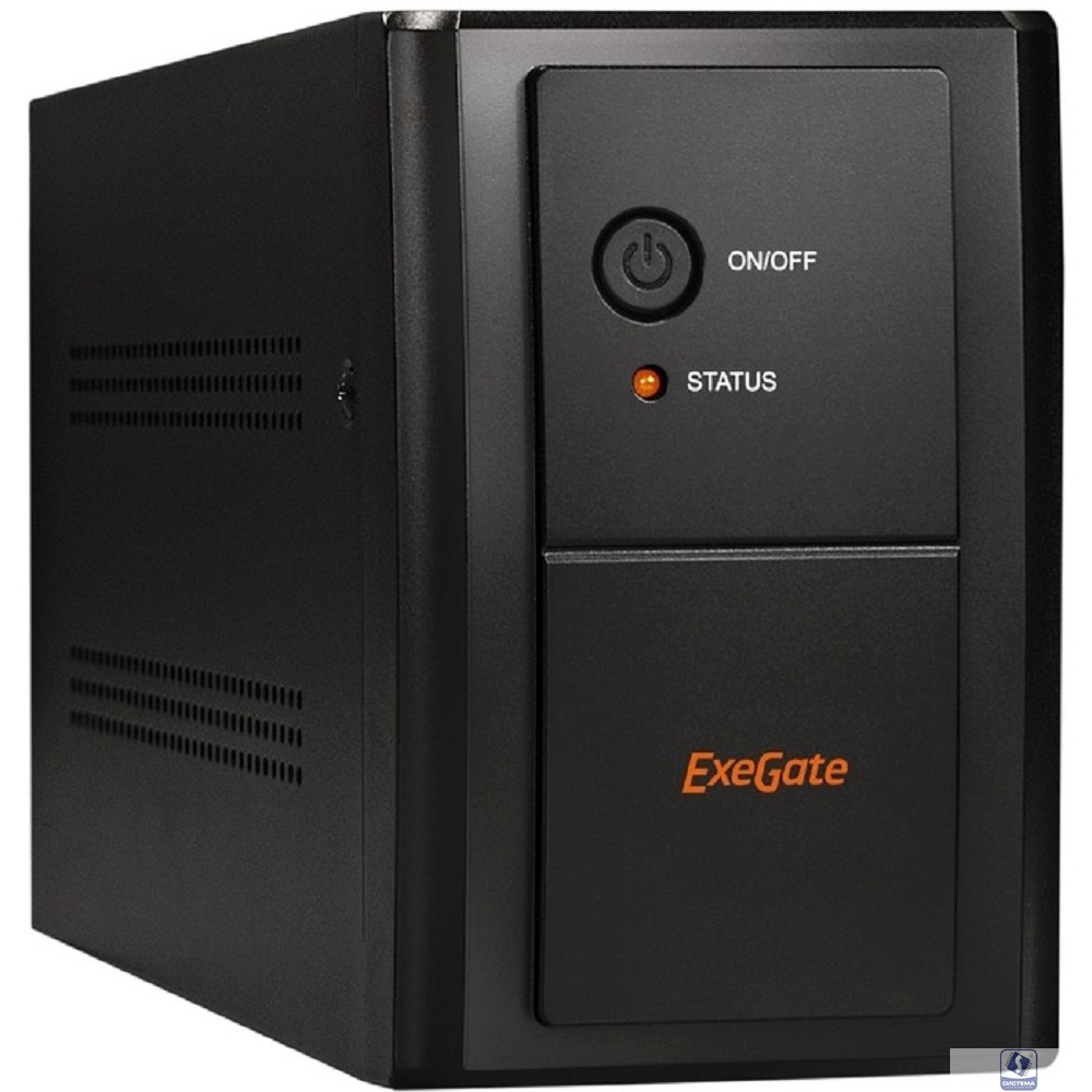 Exegate EP285527RUS ИБП ExeGate SpecialPro UNB-2200.LED.AVR.EURO.RJ.USB <2200VA/1300W, LED, AVR, 4 евророзетки, RJ45/11, USB, Black>
