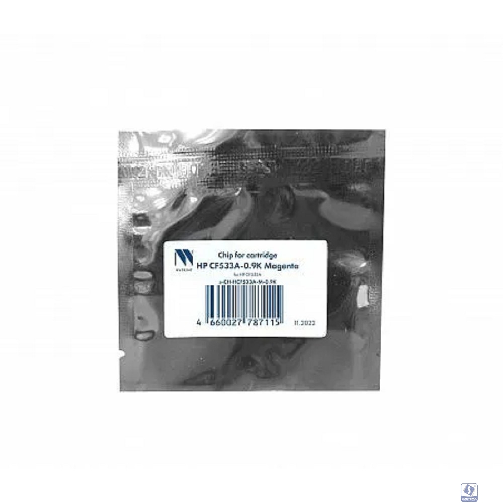 NV Print (NV-CH-HCF533A-M) Чип  для HP CF533A Magenta (0.9K) 