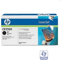 HP CE250X Картридж ,Black