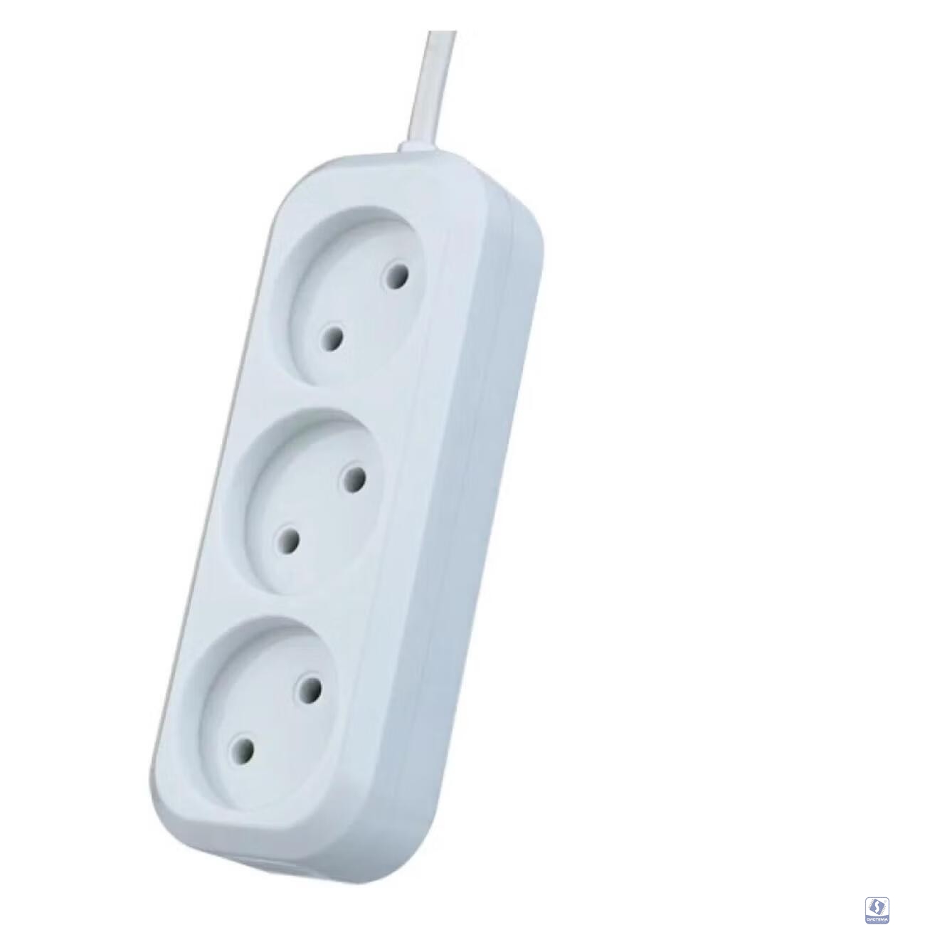 Perfeo Сетевой удлинитель без заземления "RU POWER",PF_B4064 (7,0м, 3 розетки, белый (Р16-012))