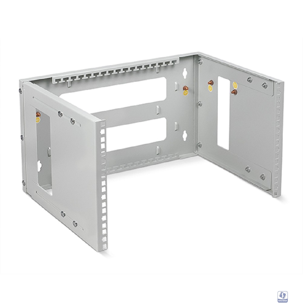 CABEUS NC-6U КРОНШТЕЙН НАСТЕННЫЙ 19" 6U, ЦВЕТ СЕРЫЙ