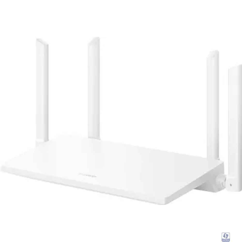 HUAWEI 53030ADX WS7001-22 WiFi AX2Маршрутизатор Wi-Fi 6 AX1500, 3* LAN/WAN ports GE, WHITE
