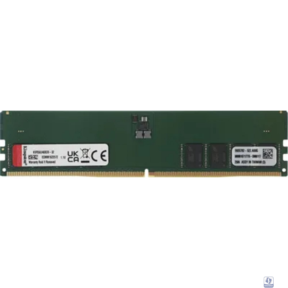 Kingston 32GB 5600MT/s DDR5 Non-ECC CL46 DIMM 2Rx8 KVR56U46BD8-32