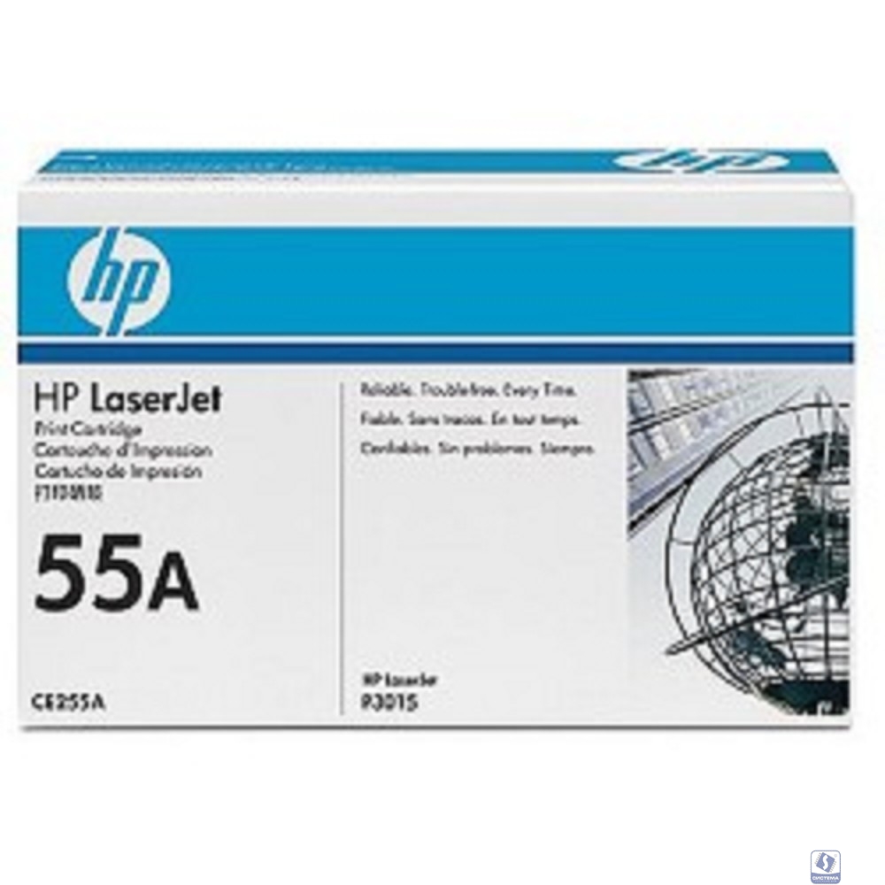 HP CE255A Картридж ,Black