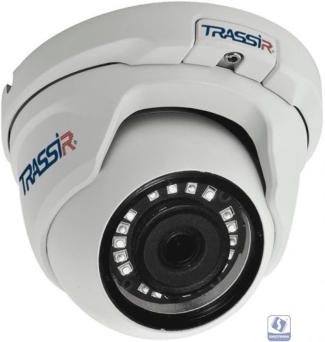 Камера видеонаблюдения IP Trassir TR-D4S5 v2,  1440р,  2.8 мм,  белый