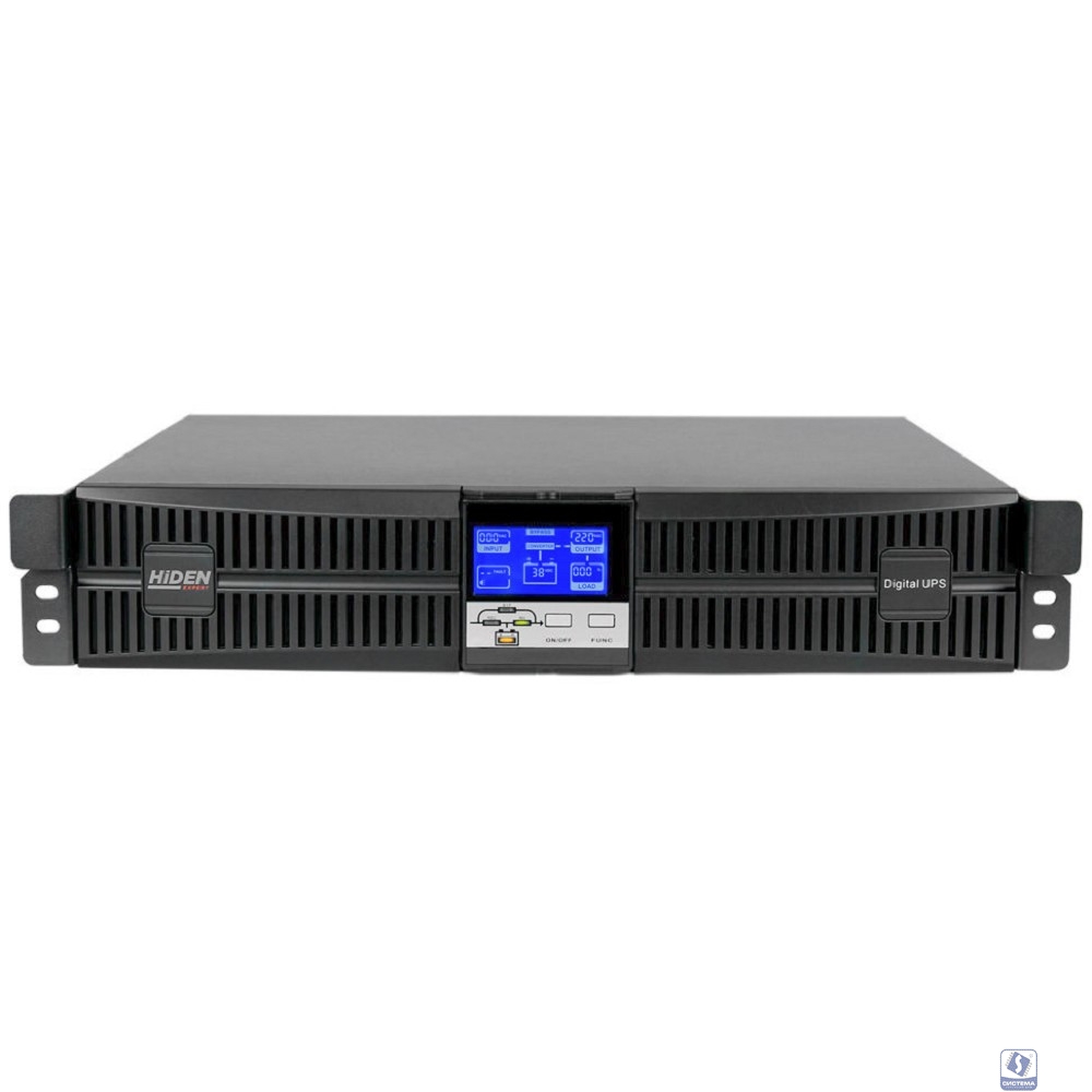 ИБП HIDEN EXPERT UDC9202H-RT, внешние акб= 72В (6 АКБ), ЗУ 8A, 2 kVA/1,8 kW 