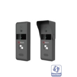 HiWatch DS-D100P Видеопанель цветной сигнал CMOS цвет панели: темно-серый