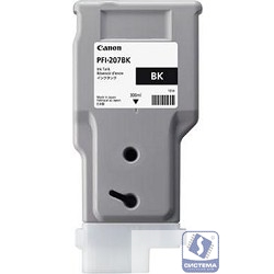 Canon PFI-207BK 8789B001  Картридж струйный для iPF680/685/780/785, чёрный,  300ml (GJ)