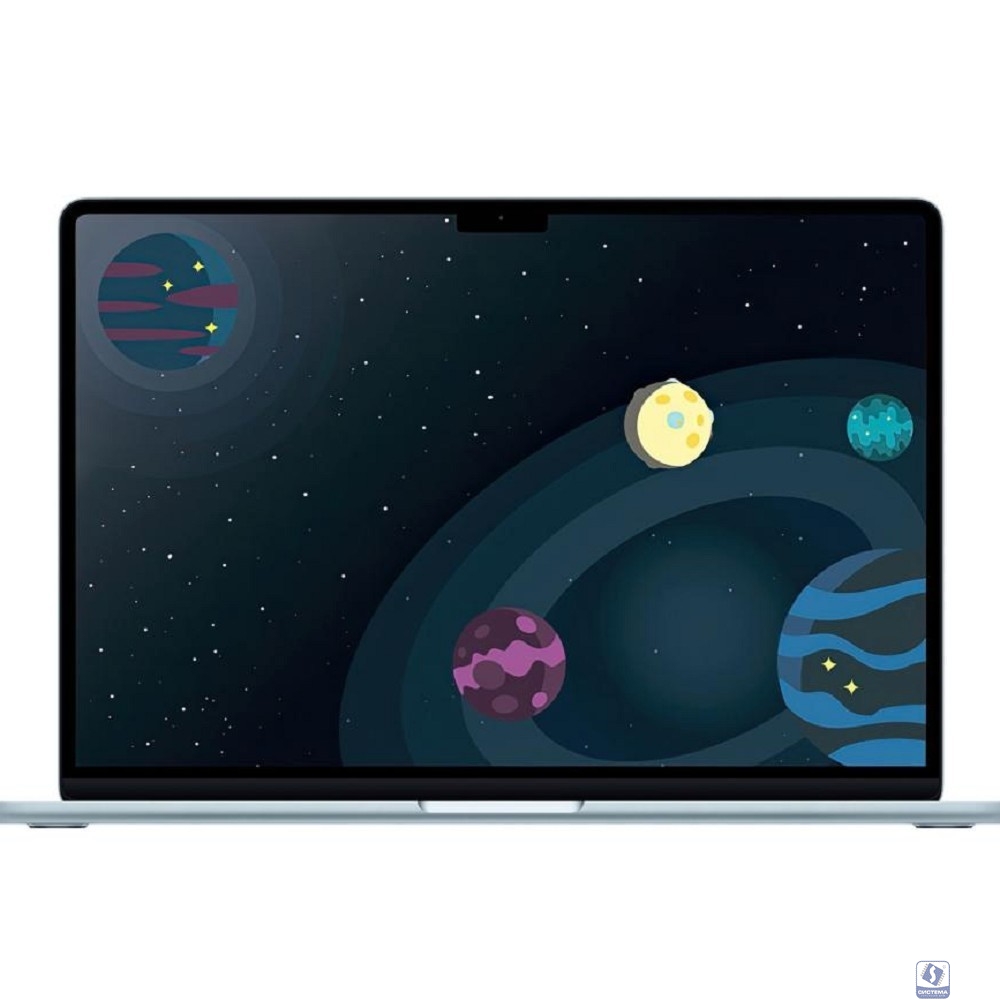 Apple MacBook Air 15-inch 2025 [MC7D4RU/A] Sky Blue 15.3" Liquid Retina  (A3241) (РФ)