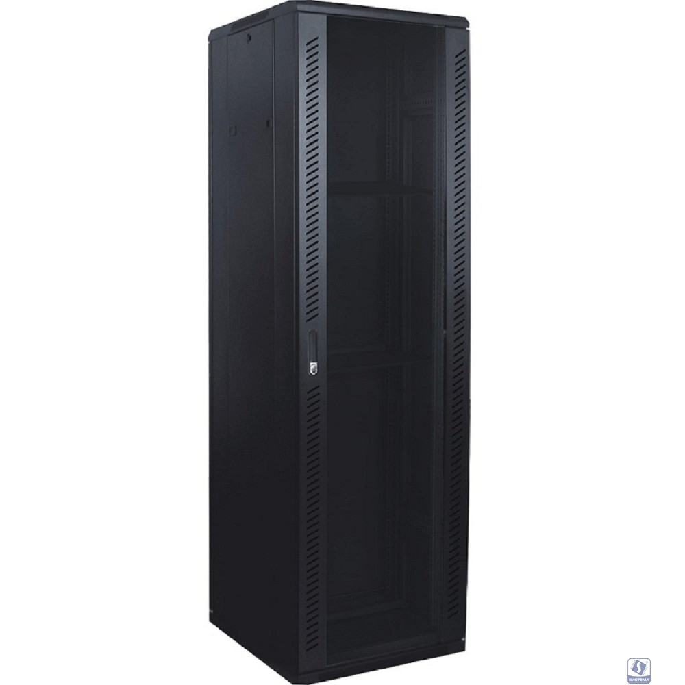 5bites Шкаф телекоммуникационный напольный FF68-18B 18U / 600*800 / 19"  / FLOOR / 2*CARTONS / BLACK