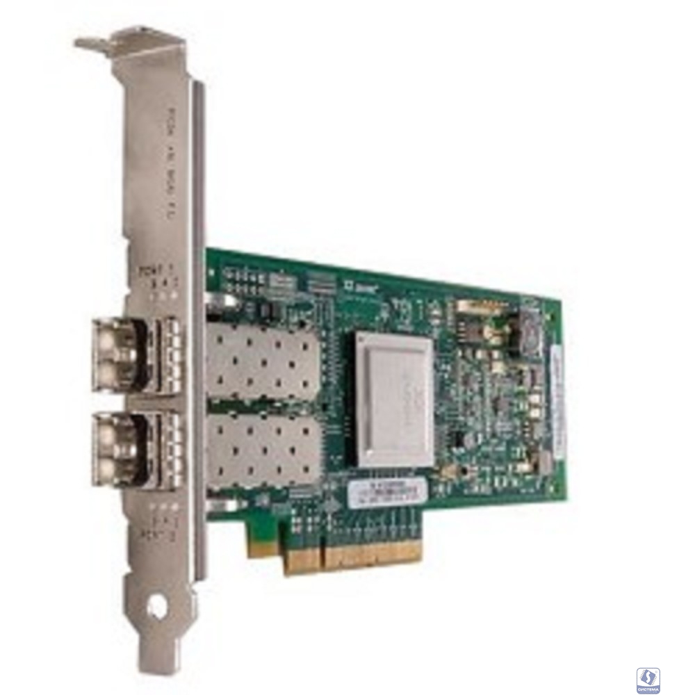 Контроллер Qlogic QLE2562-CK 8Gb 2-port FC HBA x8 PCIe LC multi-mode optic