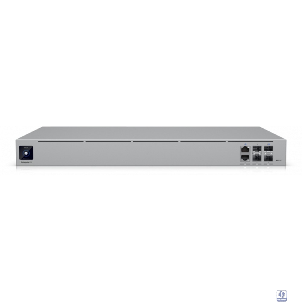 UBIQUITI EFG Маршрутизатор, Enterprise Fortress Gateway 2*25G SFP28, 2*10G SFP+, 2*2.5 GbE RJ45 ports