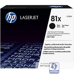 HP CF281X Картридж, Black 