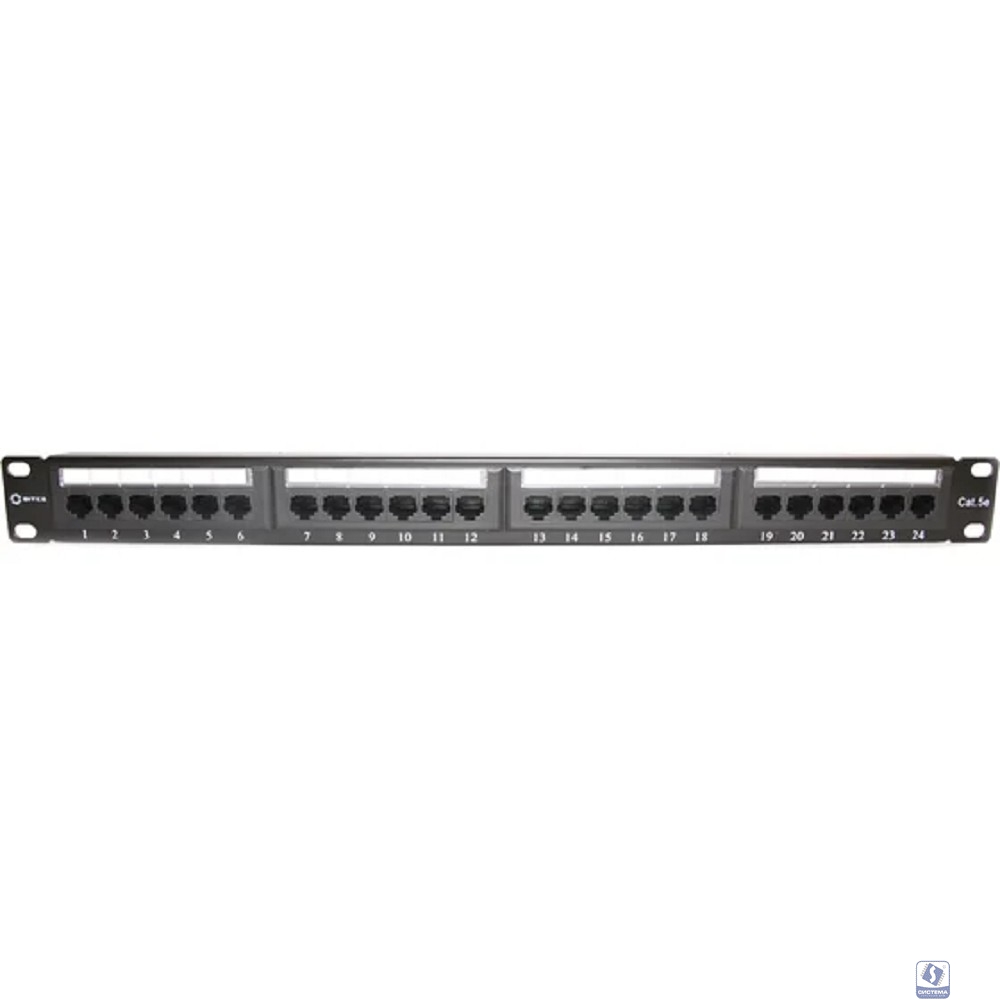 5bites PPU55-07 Патч-панель UTP / 5E / 24P / KRONE / 110 / DUAL IDC / 1U / 19"