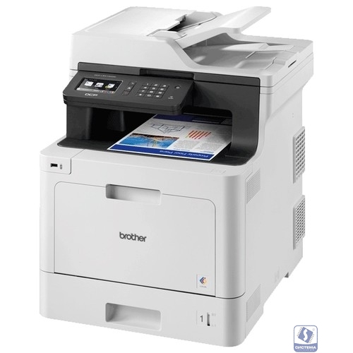Brother DCP-L8410CDW МФУ, A4, цветной лазерный,  31стр/мин, 512Мб, дуплекс, ADF50, GigaLAN, WiFi, USB (старт.картриджи 3000/1800стр)(DCPL8410CDWR1)