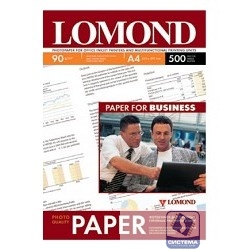 LOMOND 0102131 Матовая бумага A4, 90г/м2, 500л. 