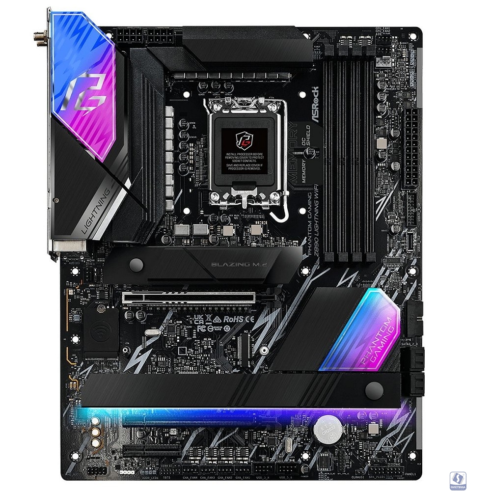 Материнская плата ASRock Z890 LIGHTNING WIFI, RTL