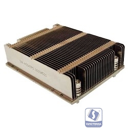 Supermicro SNK-P0047PS 1U (2011 Narrow, радиатор без вентилятора, Cu+Al)