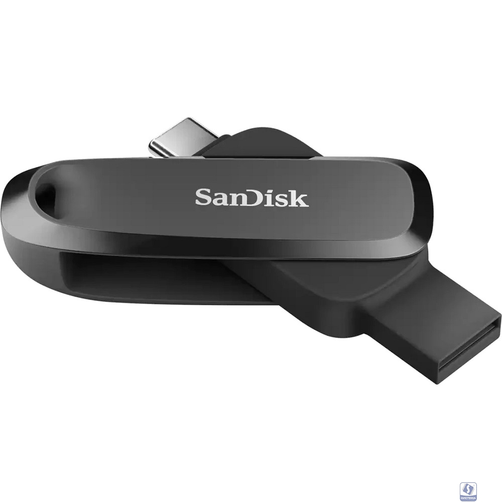 SanDisk USB Drive 256GB <SDDDC6-256G-G46>, USB3.2 Type-C, черная