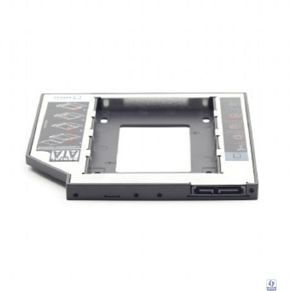 Gembird MF-95-02 Низкопрофильный адаптер для 2.5-дюймового накопителя в отсек 5.25 дюйма, 12 мм