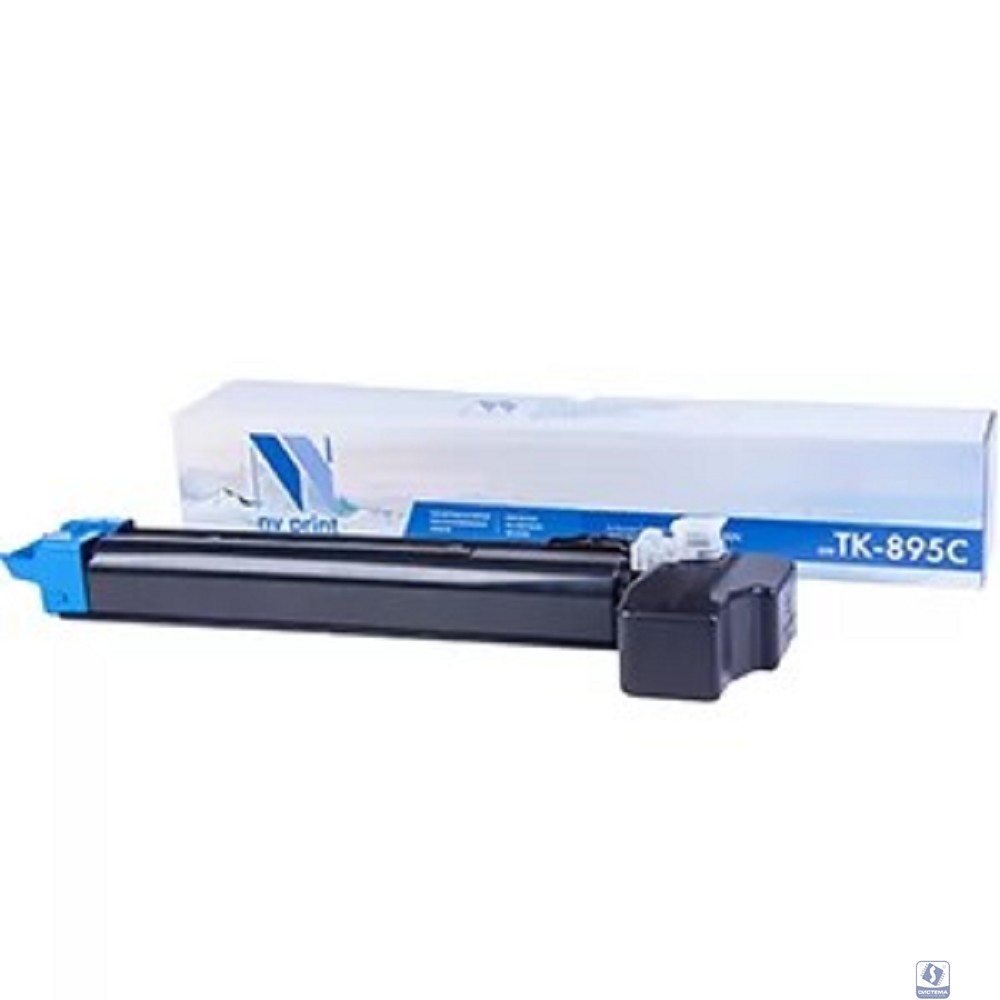 NV Print  TK-895C Тонер-картридж для Kyocera-Mita FS-C8025MFP/8020MFP, C, 6K