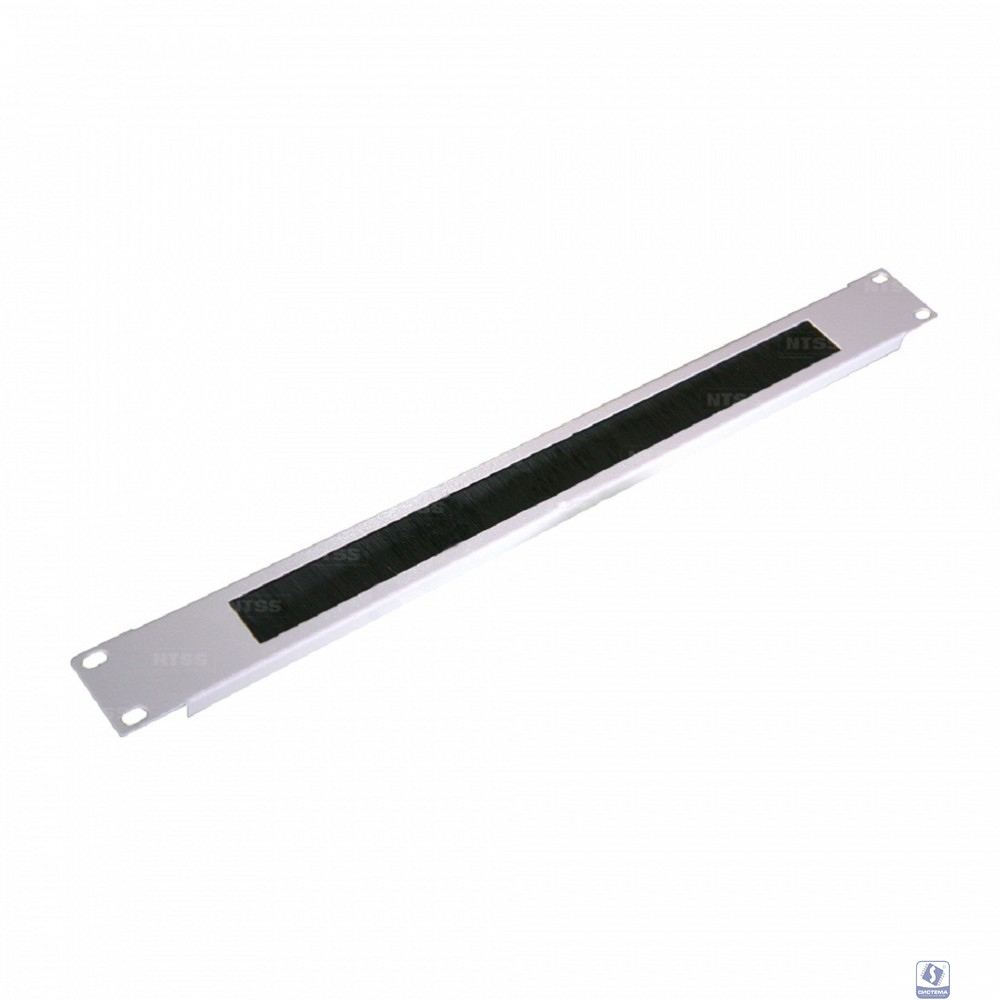 NTSS Огранизатор щеточный NTSS, крепление 19 1U, серый RAL 7035 NTSS-BO-1U