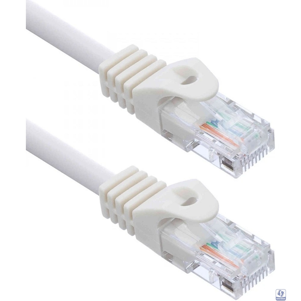Кабель ACD Патч-корд ACD-LPU5C-5DW |ACD-LPU5C-5DW| Cat5e UTP 24AWG 4Pair, 7/0.18мм CU Белый, 0.5м (741722)