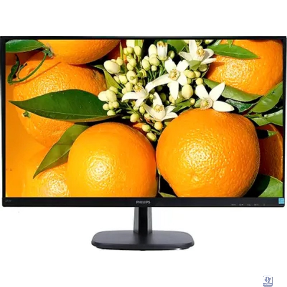 LCD PHILIPS 27" 273V7QDSB (00/01) черный 