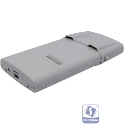 MikroTik RB912UAG-5HPnD-OUT BaseBox 5 (RouterBOARD 912UAG with 600Mhz Atheros CPU, 64MB RAM, 1xGigabit LAN, USB, miniPCIe, built-in 5Ghz 802.11a/n 2x2 two chain wireless with two RP-SMA connectors, Ro