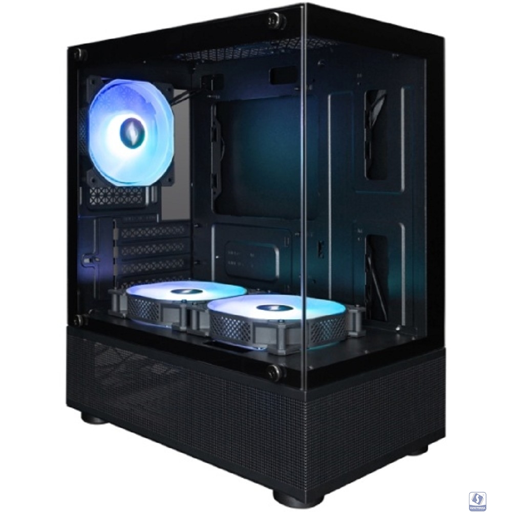 Повреждение упаковки 1STPLAYER MIKU Mi2-A ARGB Black / mATX / 3x120mm ARGB fans / Mi2-A-BK-2FC7R-1FC7