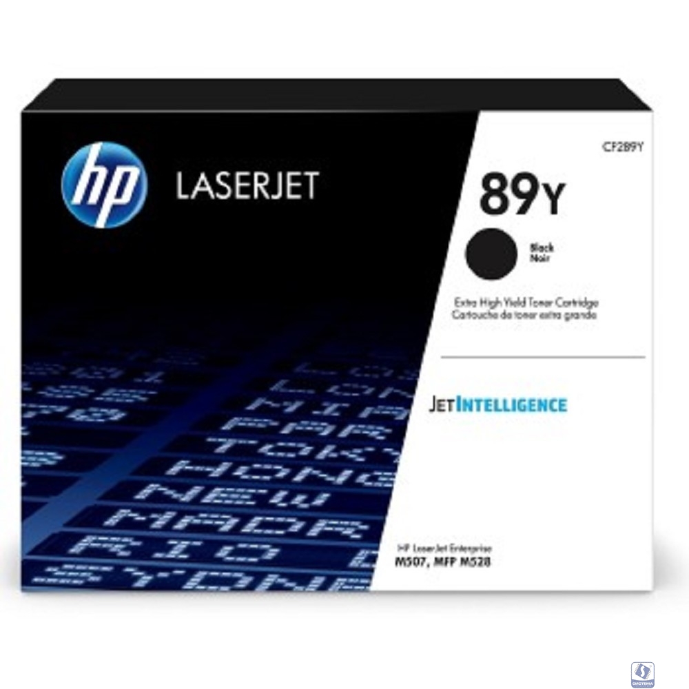 HP CF289Y Картридж, Black 