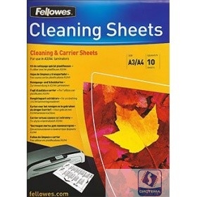 Fellowes Чистящий лист для очистки валов ламинатора, FS-5320601/CRC53206, 10 шт.