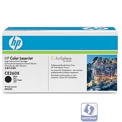 HP CE260X Картридж ,Black