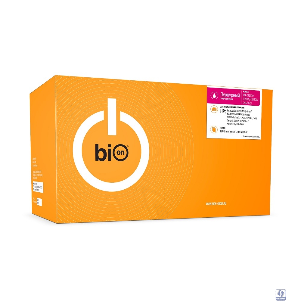 Bion CF213A/CE323A/CB543A/C716/C731 Картридж для HP  (1400  стр.),Пурпурный