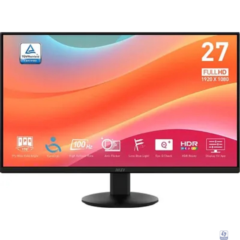 MSI PRO 27" MP272L черный 