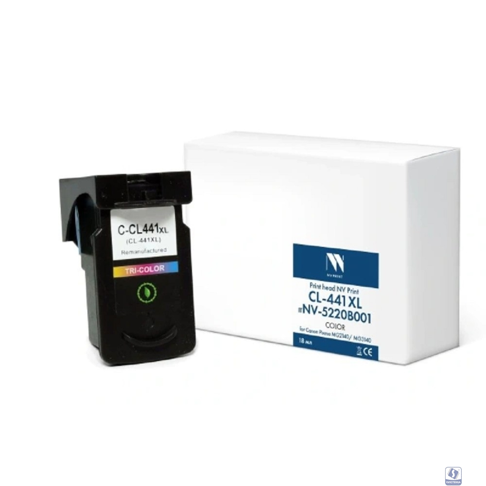 Струйный картридж NVP CL-441XL (NV- 5220B001) Color для Canon Pixma MG2140/MG3140 (18 мл) совместимый