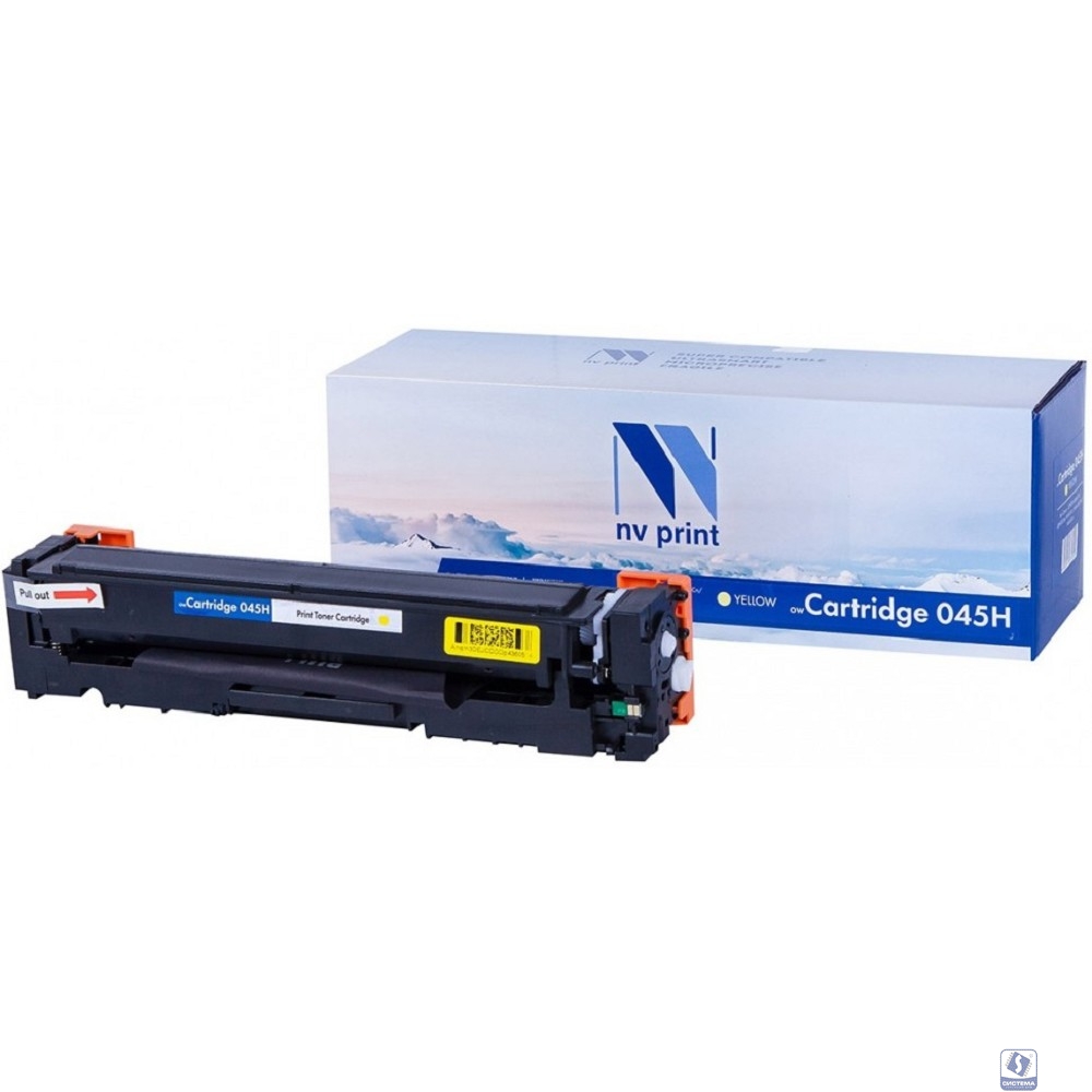 Картридж NVP совместимый NV-045H Yellow для Canon i-Sensys LBP 611Cn/ 613Cdw/ MF 631Cn/ 633Cdw/ 635Cx (2200k)