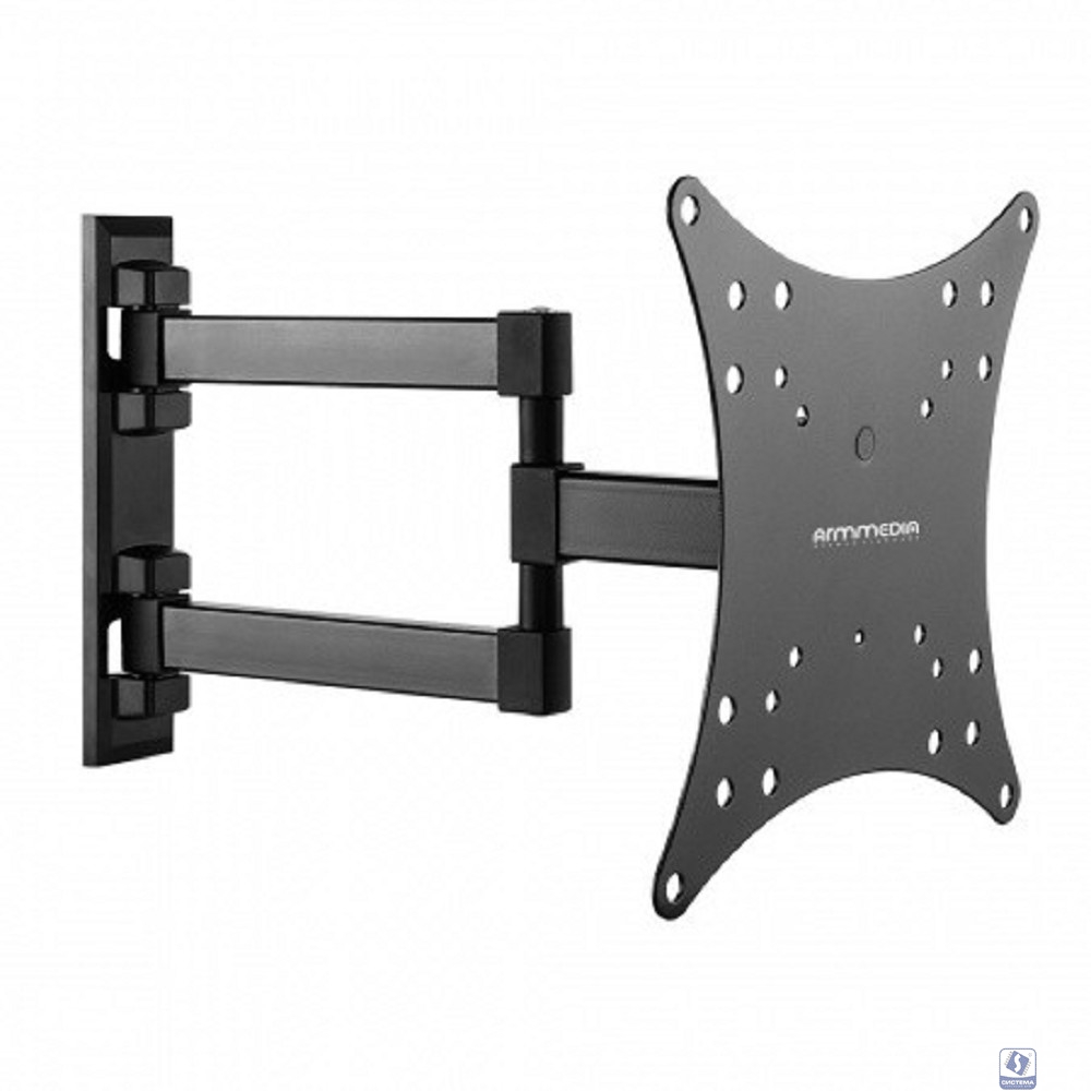Arm Media MARS-04 черный 20"-43" макс.20кг настенный поворот и наклон Arm Media MARS-04 черный 20"-43" макс.20кг настенный поворот и наклон