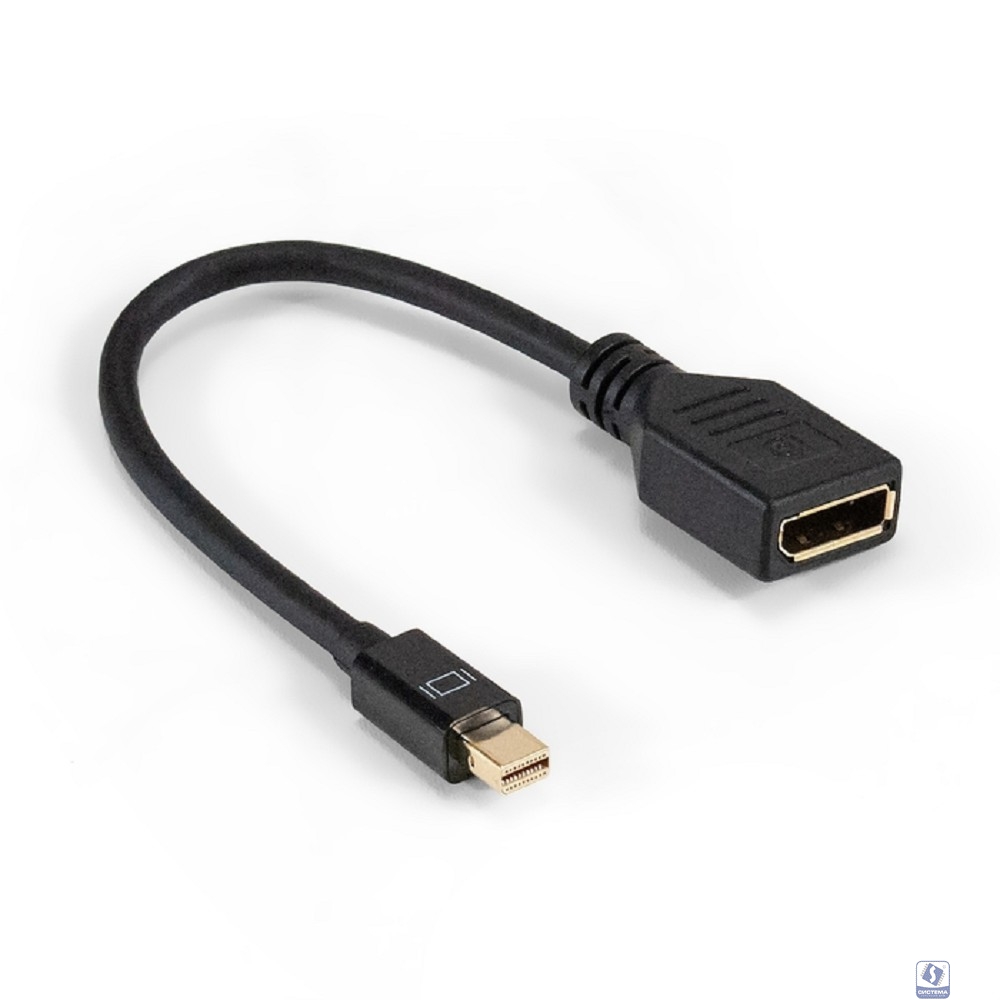 Exegate EX294716RUS Кабель miniDisplayPort-DisplayPort ExeGate EX-CC-mDPM-DPF-0.15 (mini20M/20M, 0,15м)