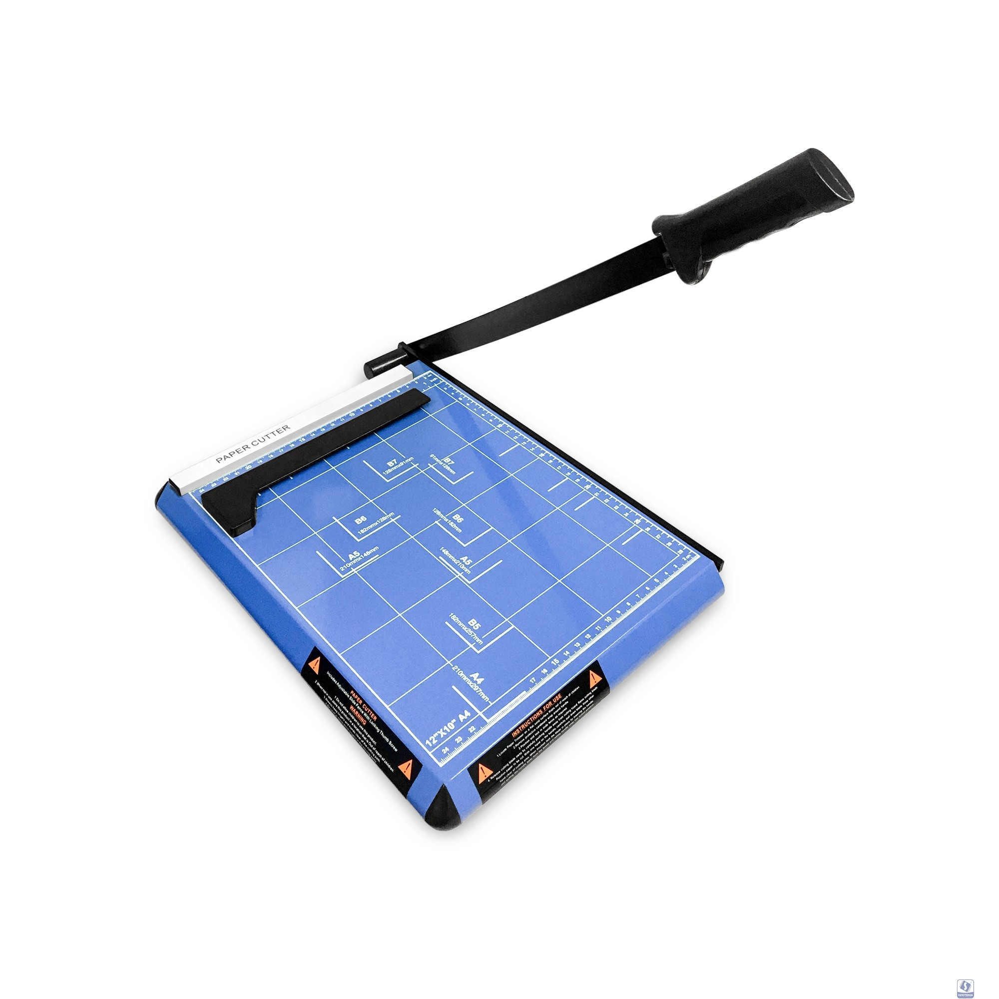 ГЕЛЕОС Резак сабельный РС A4-1,  А4, 11-12 листов (70г/м2), прижим механич. корпус металл (РСА4-1)