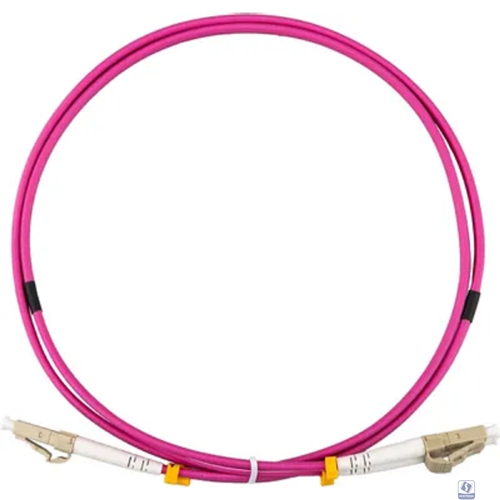 Rexant (50-2611-1) Патч-корд оптический LC/PC(UPC)-LC/PC(UPC) 50/125 ОМ4 (MM) Duplex 1м